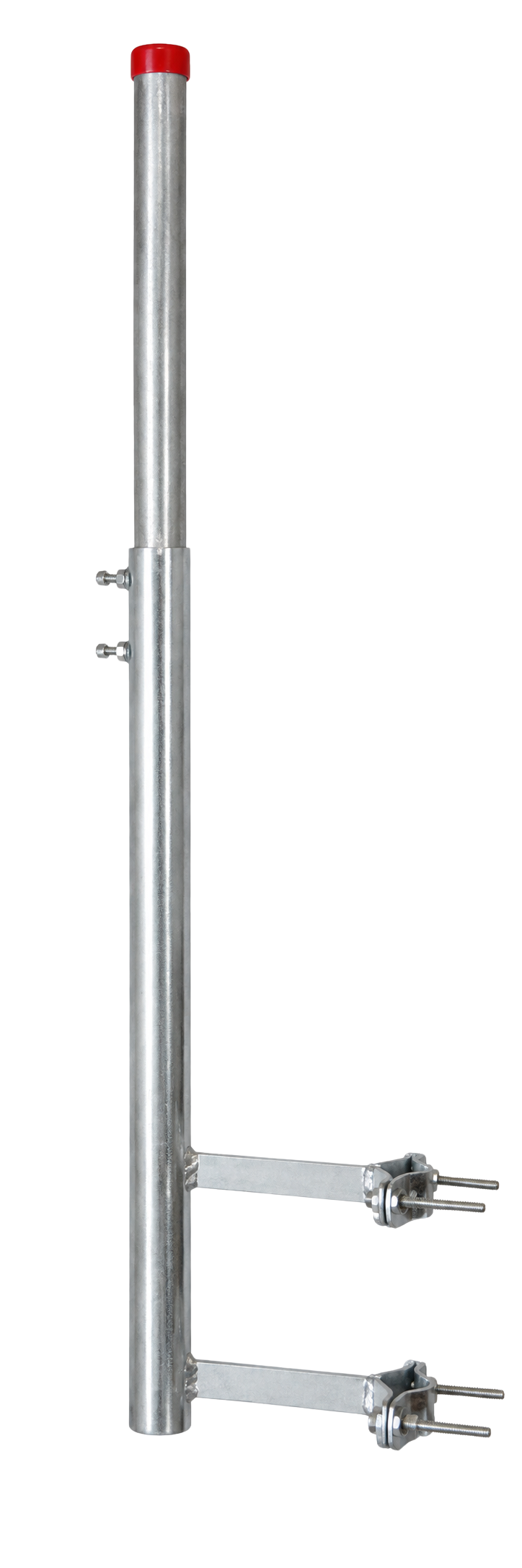 Palo telescopico con staffe